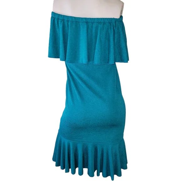 Lularoe Cici NWT Bodycon Ruffle Dress - Picture 2 of 6